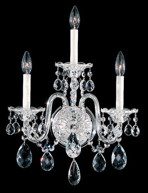 Schonbek - 2992-211H - Three Light Wall Sconce - Sterling - Aurelia
