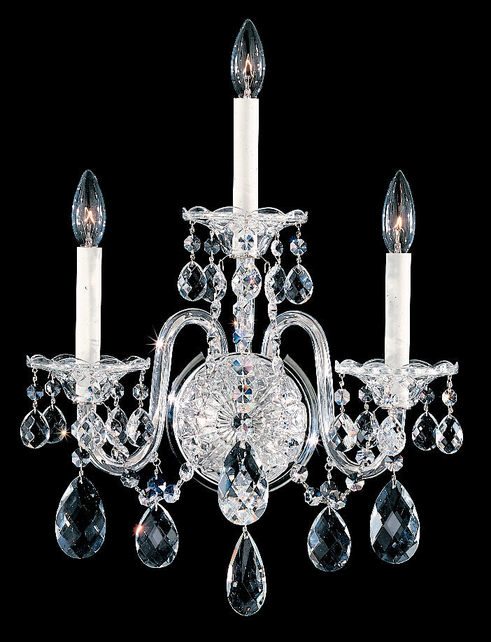 Schonbek - 2992-211R - Three Light Wall Sconce - Sterling - Aurelia