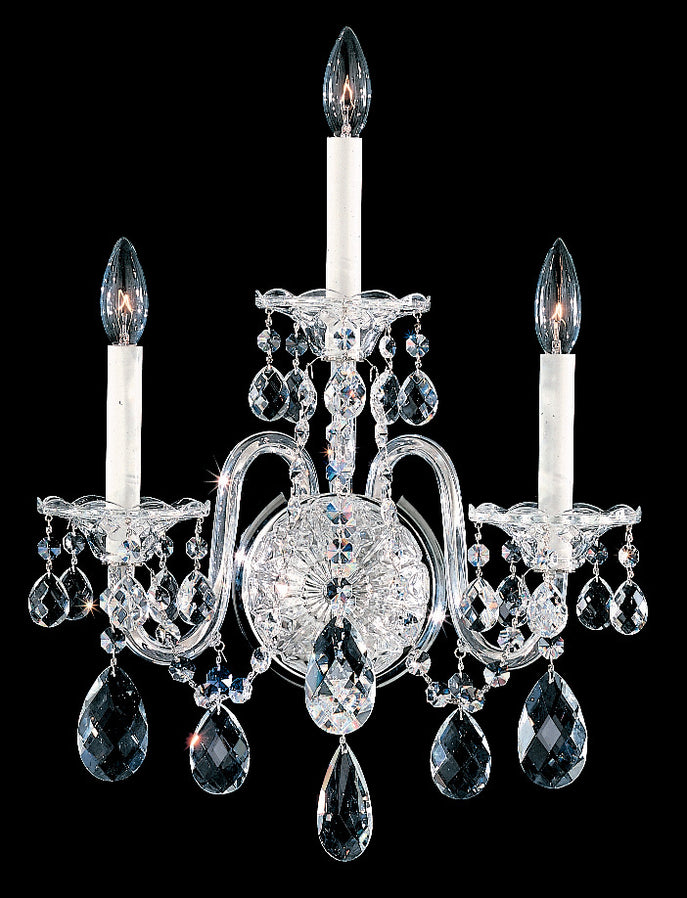Schonbek - 2992-40R - Three Light Wall Sconce - Sterling - Polished Silver
