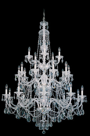 Schonbek - 3610-40R - 25 Light Chandelier - Sterling - Silver