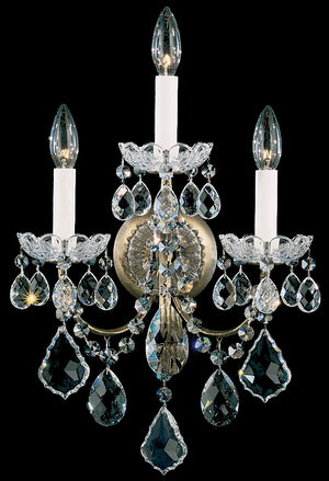 Schonbek - 3652-49R - Three Light Wall Sconce - New Orleans - Black Pearl