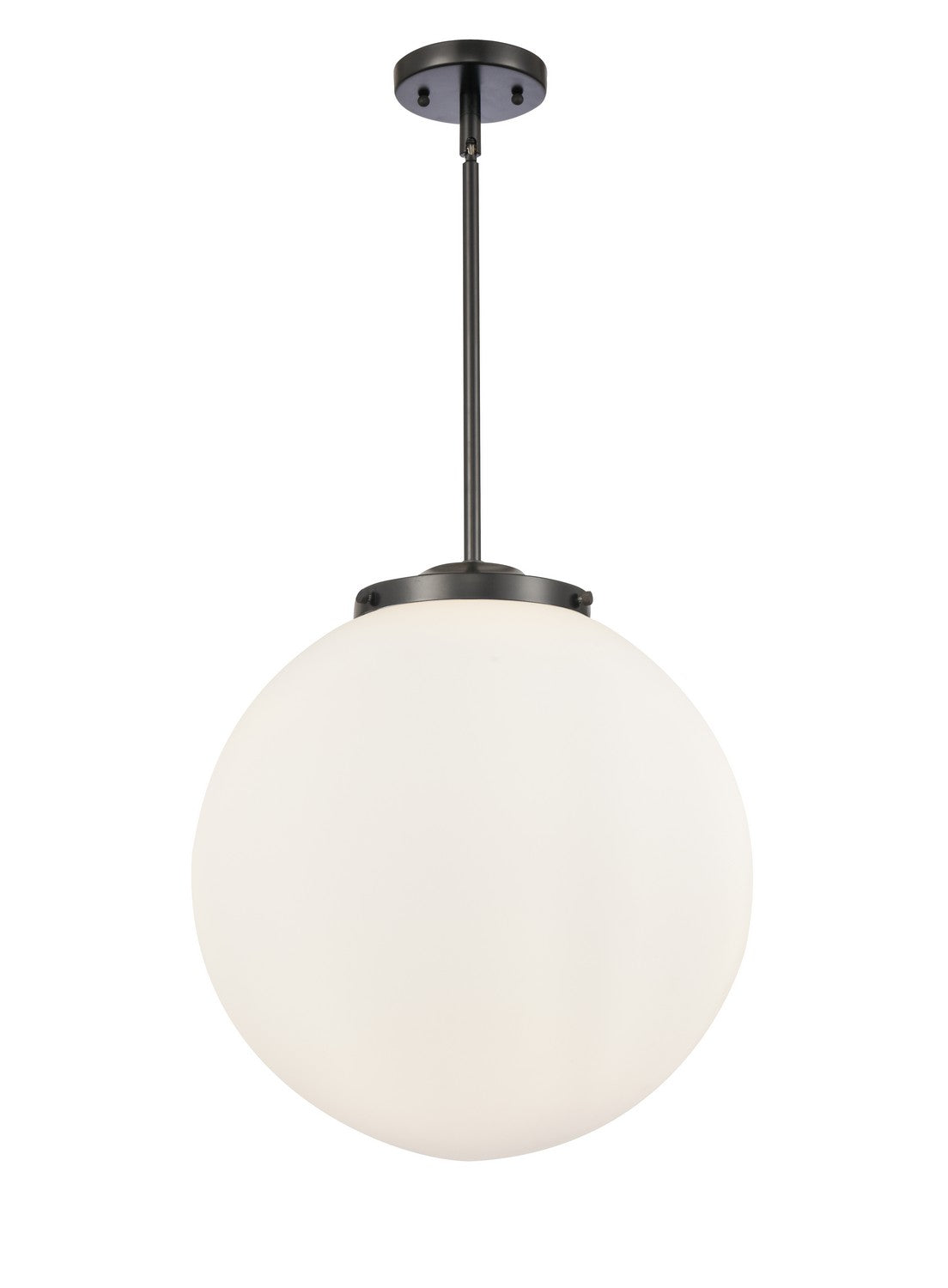 Innovations - 221-3S-BK-G201-16 - Three Light Pendant - Franklin Restoration - Matte Black