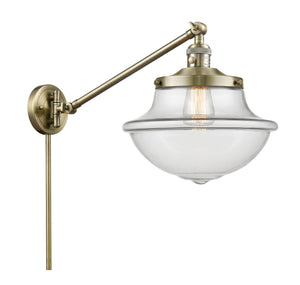 Innovations - 237-AB-G542-LED - LED Swing Arm Lamp - Franklin Restoration - Antique Brass