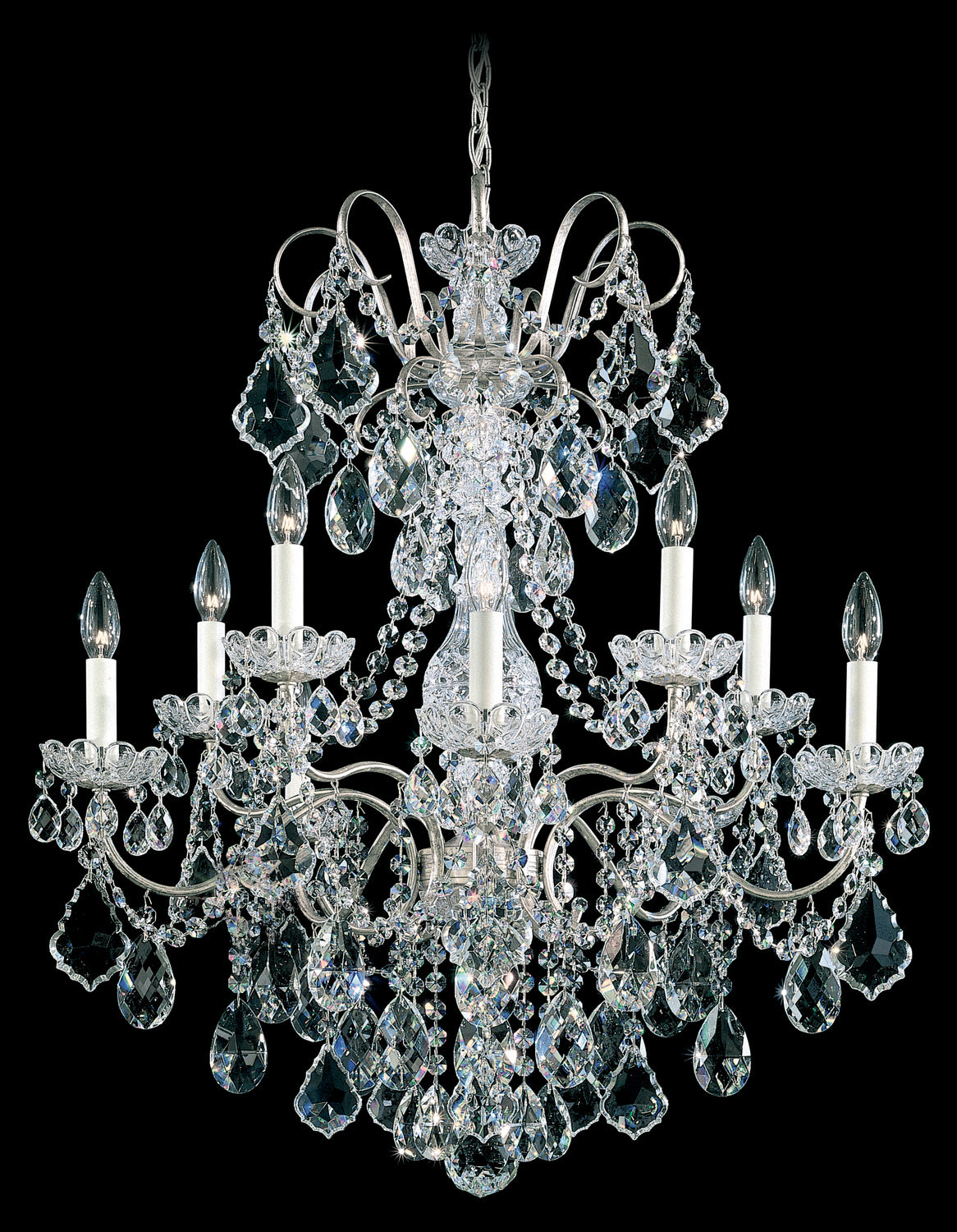 Schonbek - 3657-211H - Ten Light Chandelier - New Orleans - Gold