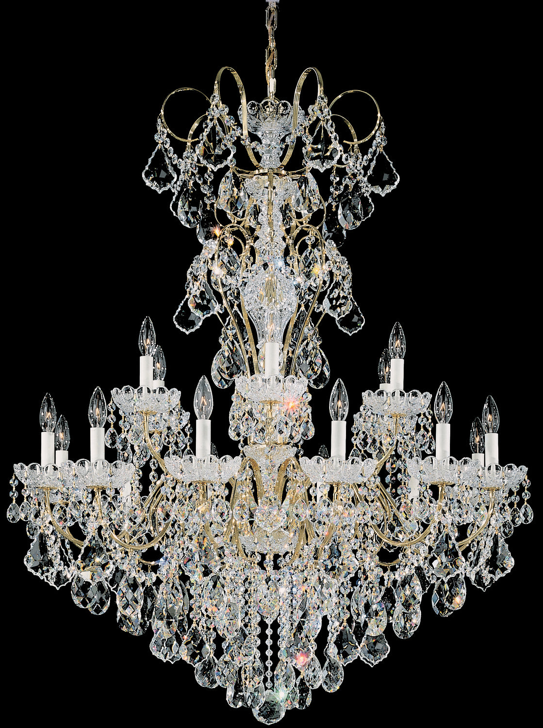 Schonbek - 3660-211R - 18 Light Chandelier - New Orleans - Gold