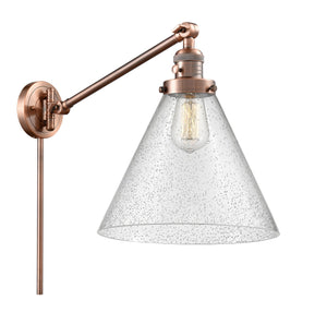 Innovations - 237-AC-G44-L-LED - LED Swing Arm Lamp - Franklin Restoration - Antique Copper