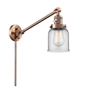 Innovations - 237-AC-G52-LED - LED Swing Arm Lamp - Franklin Restoration - Antique Copper