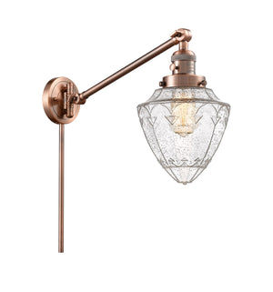 Innovations - 237-AC-G664-7-LED - LED Swing Arm Lamp - Franklin Restoration - Antique Copper