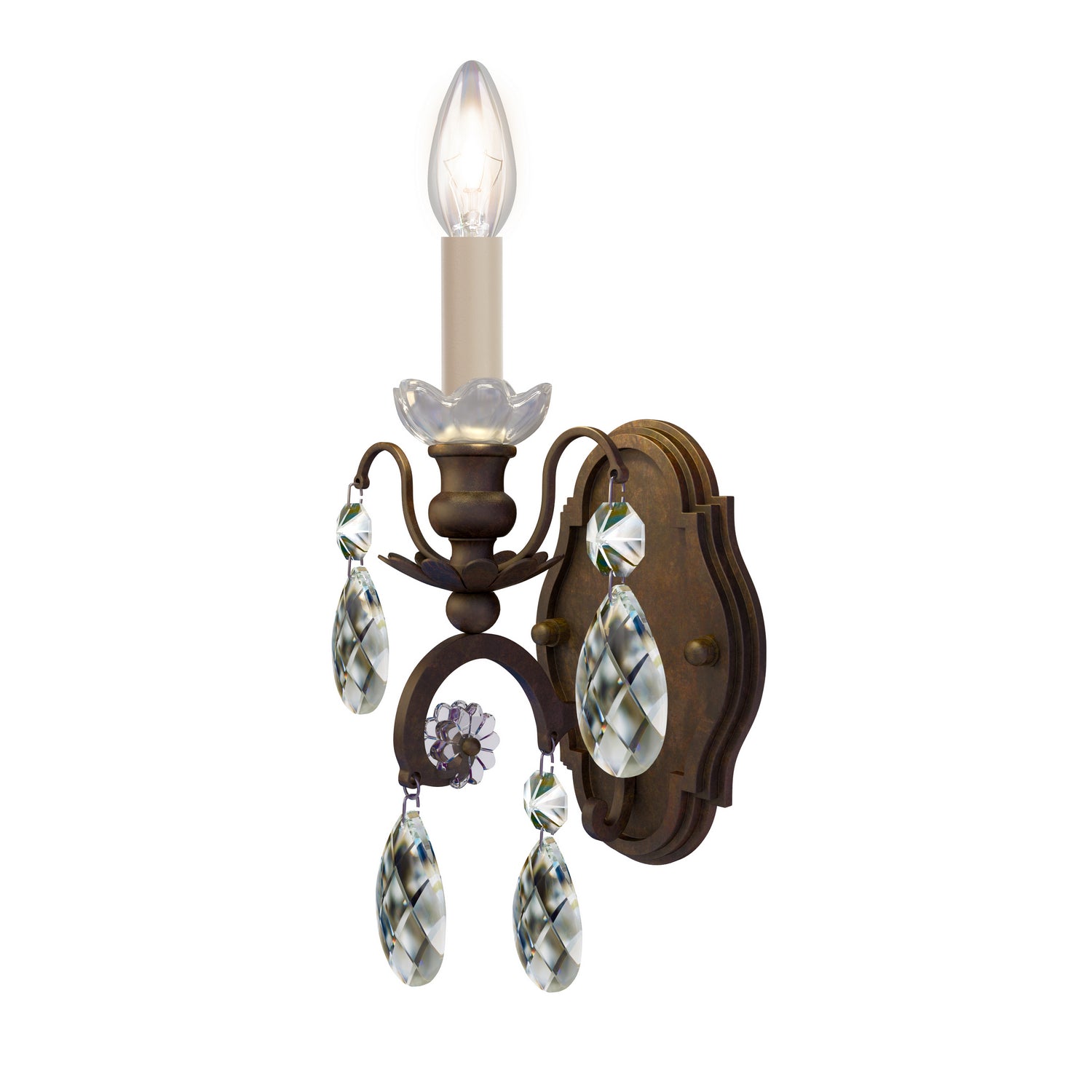 Schonbek - 3756-76 - One Light Wall Sconce - Renaissance - Heirloom Bronze