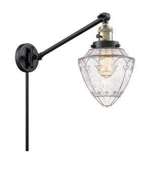 Innovations - 237-BAB-G664-7-LED - LED Swing Arm Lamp - Franklin Restoration - Black Antique Brass