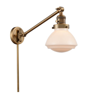 Innovations - 237-BB-G321-LED - LED Swing Arm Lamp - Franklin Restoration - Brushed Brass