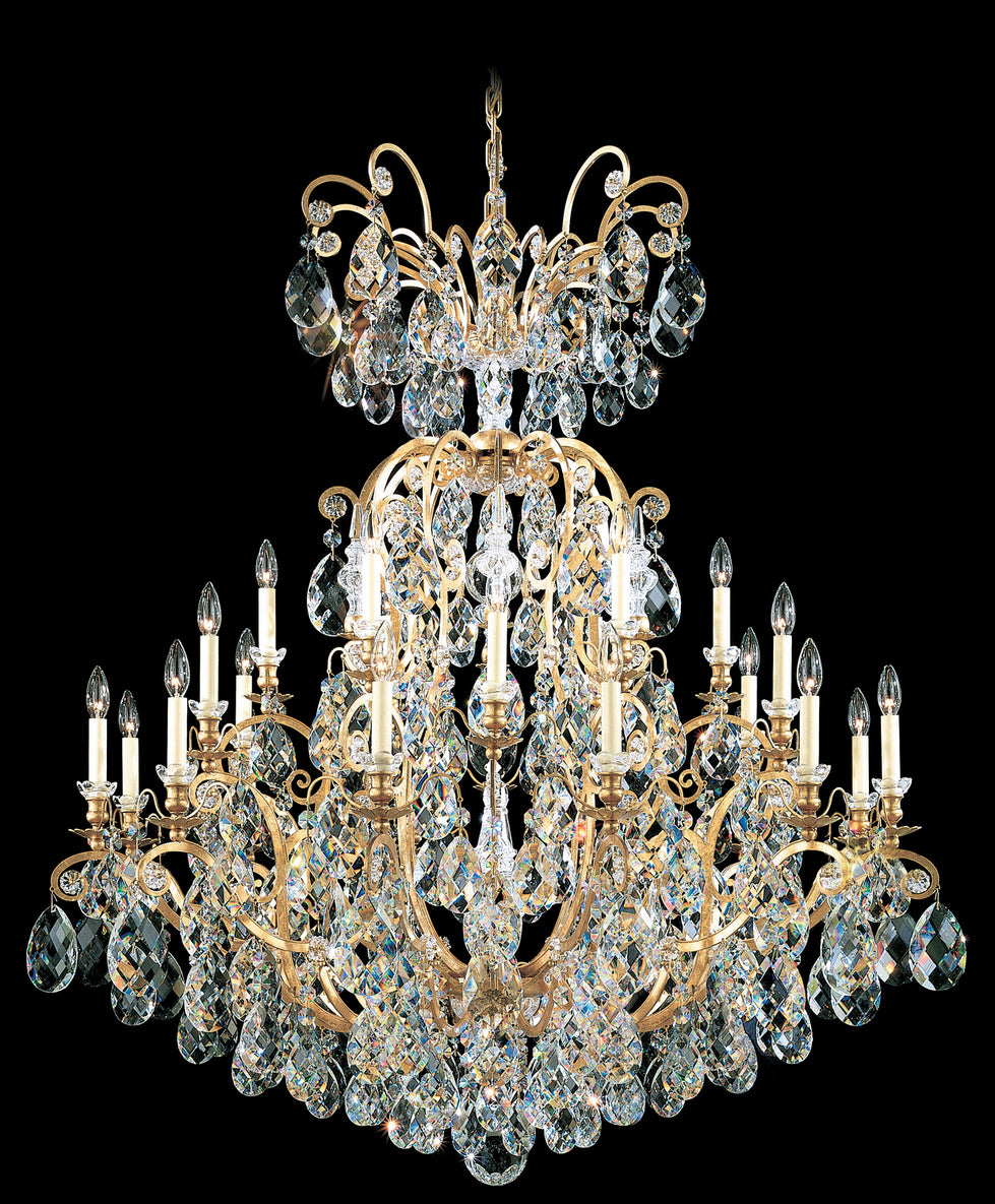 Schonbek - 3774-51S - 25 Light Chandelier - Renaissance - Black