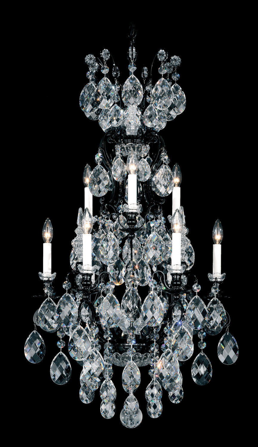 Schonbek - 3780-76S - Ten Light Chandelier - Renaissance - Heirloom Bronze