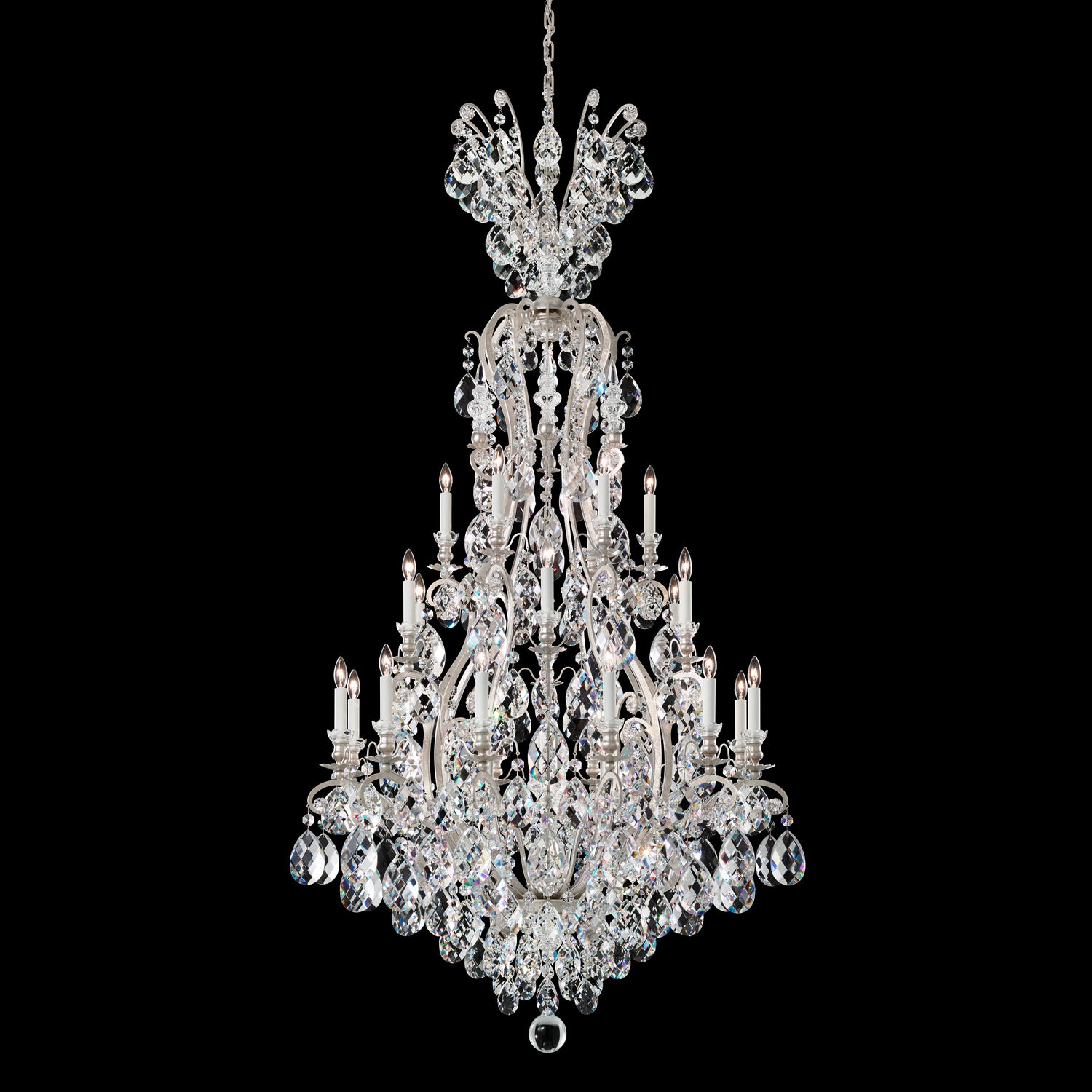Schonbek - 3783-51S - 25 Light Chandelier - Renaissance - Black