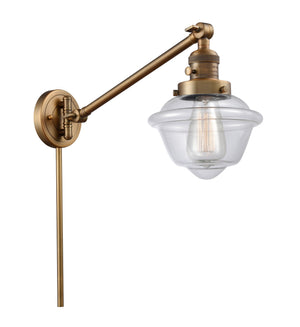 Innovations - 237-BB-G532-LED - LED Swing Arm Lamp - Franklin Restoration - Brushed Brass