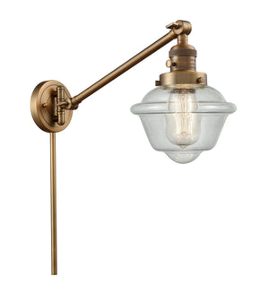 Innovations - 237-BB-G534-LED - LED Swing Arm Lamp - Franklin Restoration - Brushed Brass