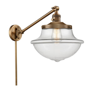 Innovations - 237-BB-G542-LED - LED Swing Arm Lamp - Franklin Restoration - Brushed Brass