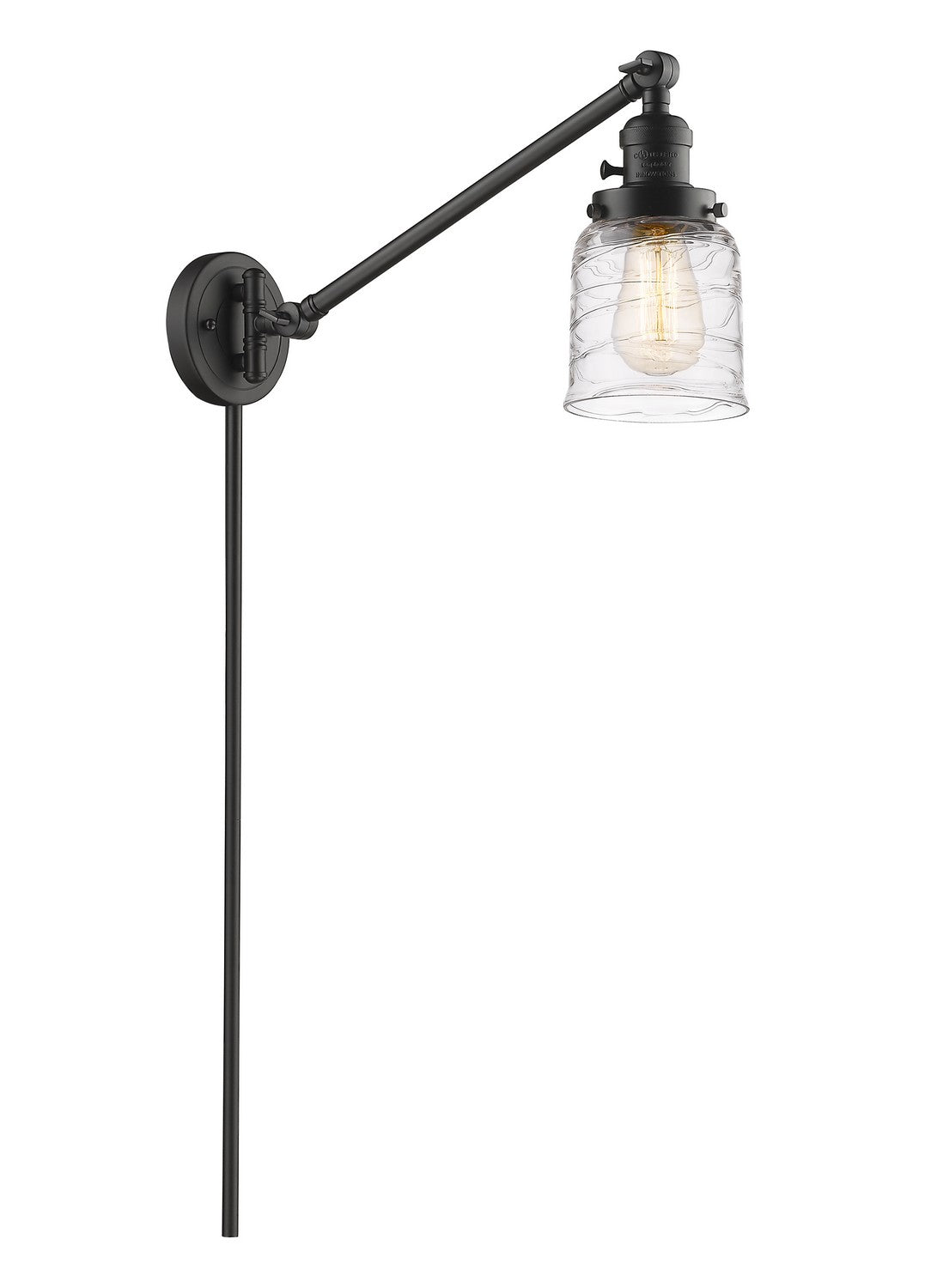 Innovations - 237-OB-G513-LED - LED Swing Arm Lamp - Franklin Restoration - Oil Rubbed Bronze