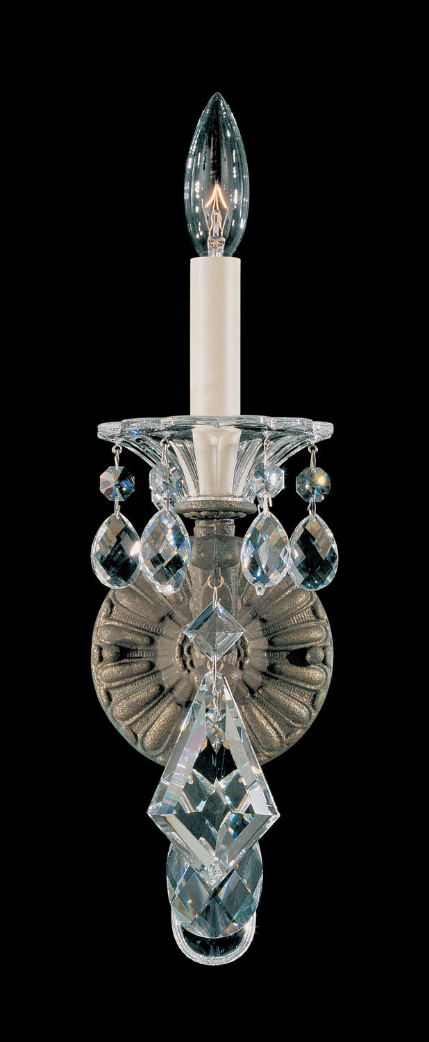 Schonbek - 5000-48 - One Light Wall Sconce - La Scala - Antique Silver