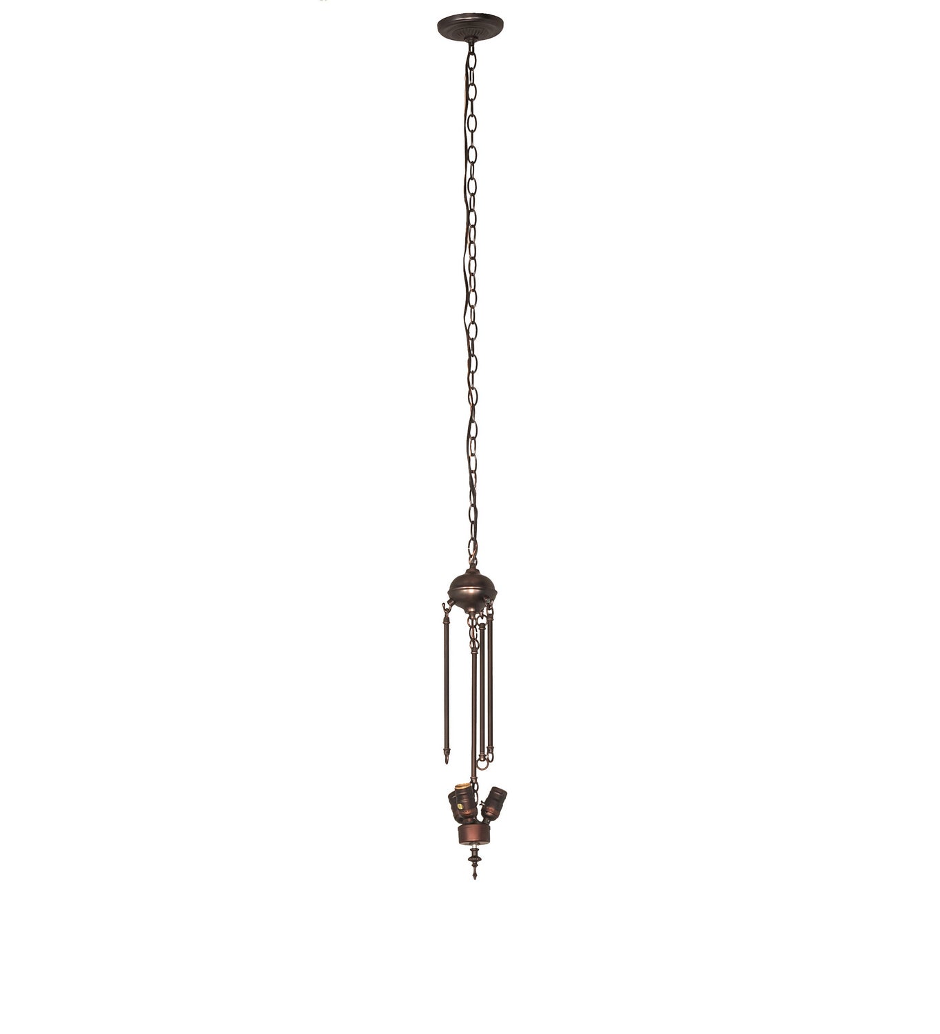 Meyda Tiffany - 31292 - Three Light Pendant - Gothic - Mahogany Bronze