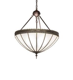 Meyda Tiffany - 31292 - Three Light Pendant - Gothic - Mahogany Bronze