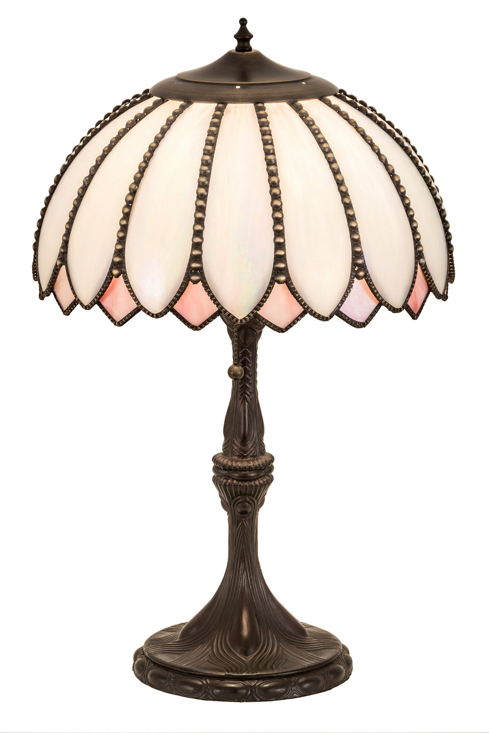 Meyda Tiffany - 31295 - One Light Table Lamp - Daisy - Antique