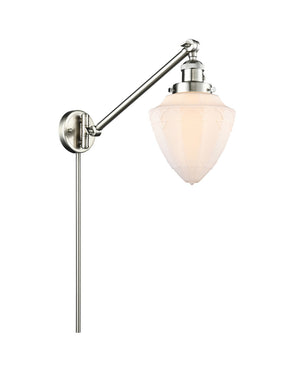 Innovations - 237-SN-G661-7 - One Light Swing Arm Lamp - Franklin Restoration - Brushed Satin Nickel