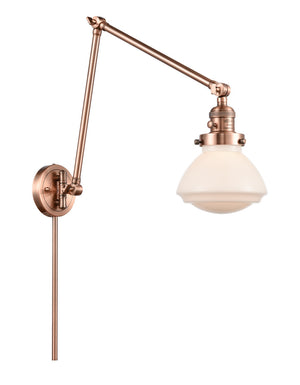 Innovations - 238-AC-G321 - LED Swing Arm Lamp - Franklin Restoration - Antique Copper