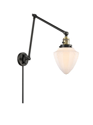 Innovations - 238-BAB-G661-7 - One Light Swing Arm Lamp - Franklin Restoration - Black Antique Brass