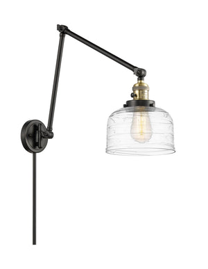 Innovations - 238-BAB-G713 - One Light Swing Arm Lamp - Franklin Restoration - Black Antique Brass