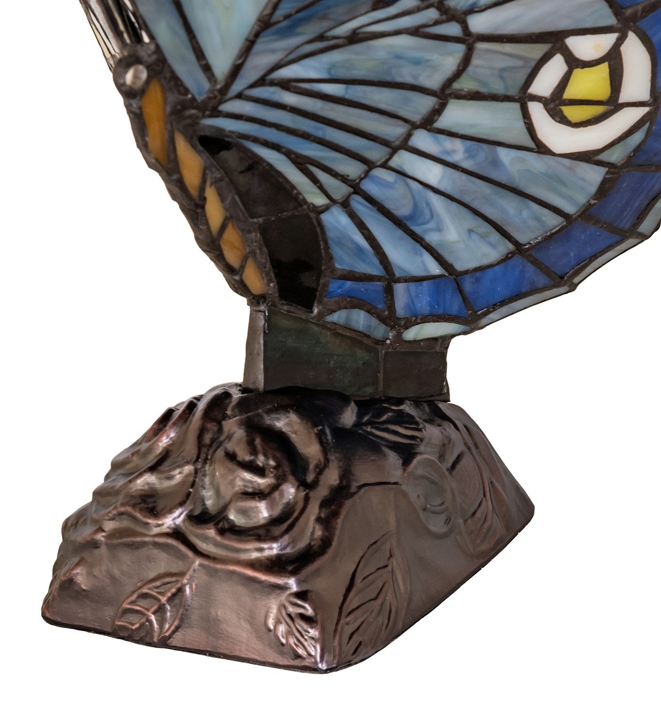 Meyda Tiffany - 48017 - One Light Accent Lamp - Butterfly - Mahogany Bronze