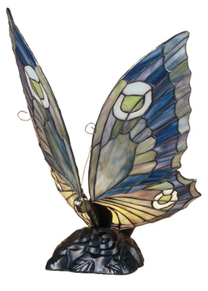 Meyda Tiffany - 48017 - One Light Accent Lamp - Butterfly - Mahogany Bronze