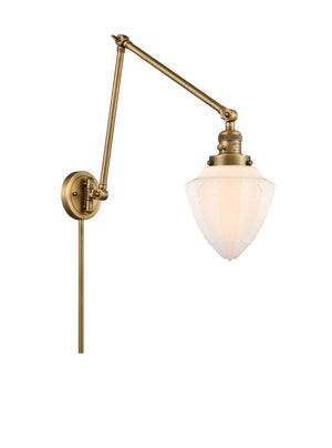 Innovations - 238-BB-G661-7-LED - LED Swing Arm Lamp - Franklin Restoration - Brushed Brass