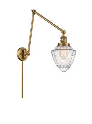 Innovations - 238-BB-G664-7 - One Light Swing Arm Lamp - Franklin Restoration - Brushed Brass