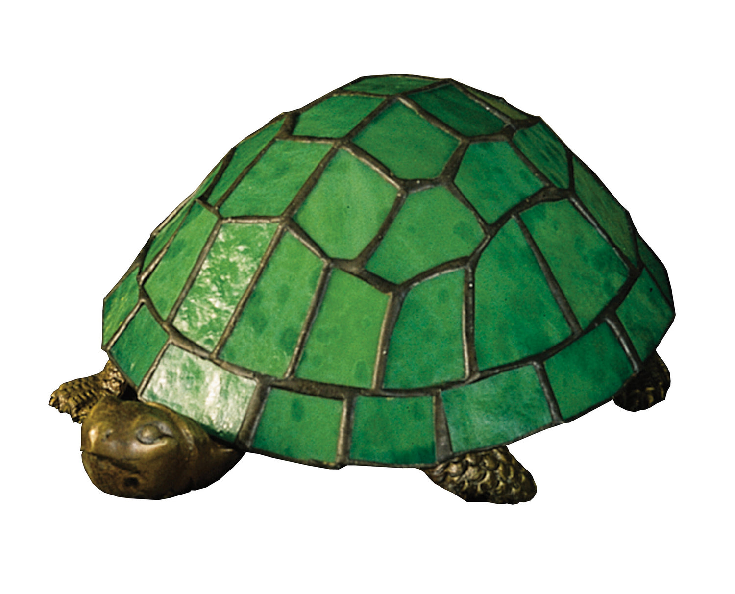 Meyda Tiffany - 10750 - One Light Accent Lamp - Turtle - Mahogany Bronze