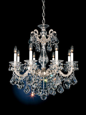 Schonbek - 5073-22R - Eight Light Chandelier - La Scala - Heirloom Gold