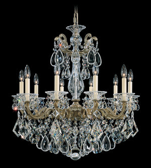 Schonbek - 5074-23S - Ten Light Chandelier - La Scala - Etruscan Gold