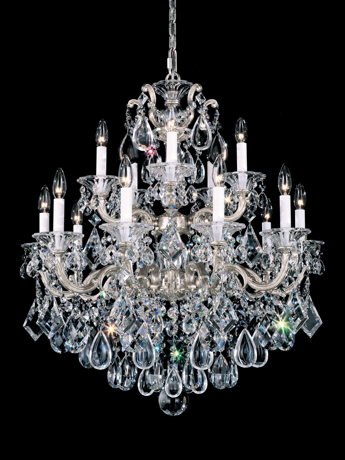 Schonbek - 5075-22 - 15 Light Chandelier - La Scala - Heirloom Gold