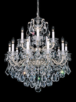 Schonbek - 5075-22R - 15 Light Chandelier - La Scala - Heirloom Gold
