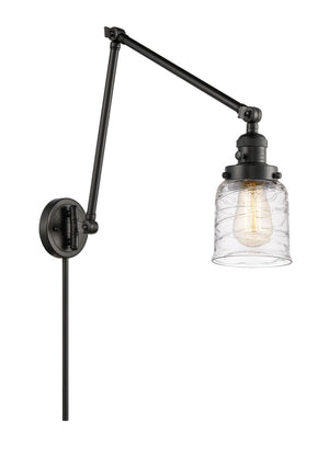 Innovations - 238-BK-G513 - One Light Swing Arm Lamp - Franklin Restoration - Matte Black