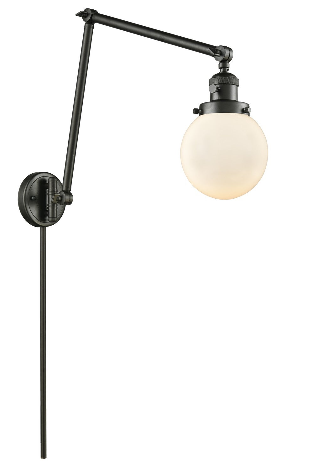 Innovations - 238-OB-G201-6-LED - LED Swing Arm Lamp - Franklin Restoration - Oil Rubbed Bronze