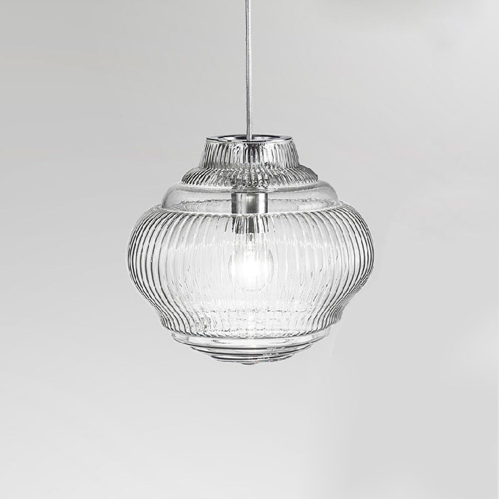 Zafferano - ZA-LBN0101 - One Light Pendant - Bonnie & Clyde - Clear