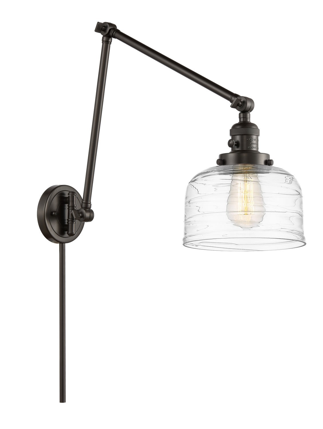 Innovations - 238-OB-G713 - One Light Swing Arm Lamp - Franklin Restoration - Oil Rubbed Bronze