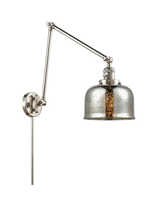 Innovations - 238-PN-G78 - One Light Swing Arm Lamp - Franklin Restoration - Polished Nickel