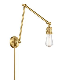 Innovations - 238-SG - One Light Swing Arm Lamp - Franklin Restoration - Satin Gold