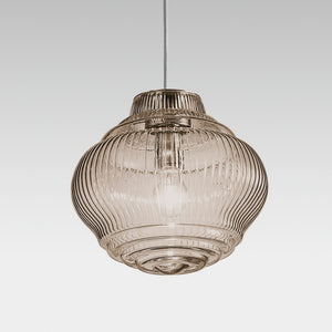 Zafferano - ZA-LBN0109 - One Light Pendant - Bonnie & Clyde - Grey