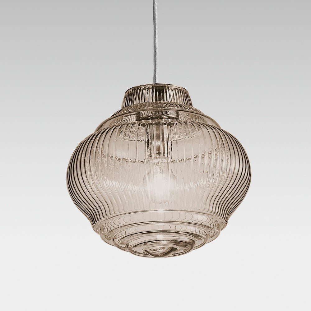 Zafferano - ZA-LBN1109 - One Light Pendant - Bonnie & Clyde - Grey