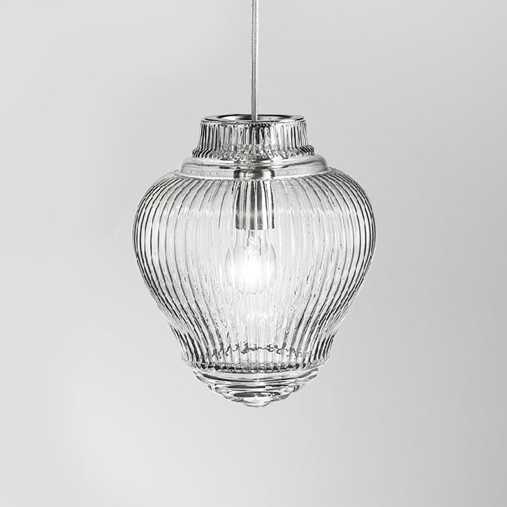 Zafferano - ZA-LCL0101 - One Light Pendant - Bonnie & Clyde - Clear