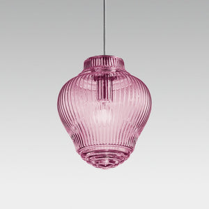 Zafferano - ZA-LCL0105 - One Light Pendant - Bonnie & Clyde - Amethyst