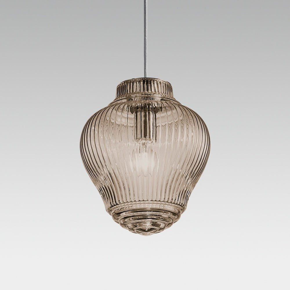 Zafferano - ZA-LCL0109 - One Light Pendant - Bonnie & Clyde - Grey